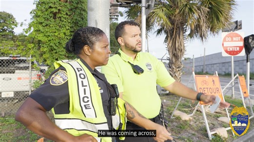 Buckle up and ride with Officer Kristy Monroe as she works as shift with our Traffic Enforcement Unit. Our Traffic Enforcement Unit works every day to make sure our roads are safe. That includes responding to crashes and monitoring drivers for dangerous habits. Please remember to slow down, keep your eyes on the road, and be courteous to everyone sharing the road (other drivers, motorcyclists, and pedestrians). Sadly, we’ve already lost 35 people in traffic fatalities in Jacksonville this year. 