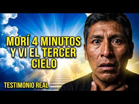 He dies for 4 minutes, sees the Third Heaven, and sees what happens to Christians after death.