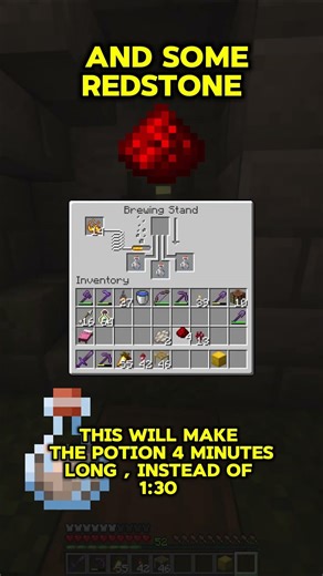 SLOW FALLING POTION | HOW TO MAKE ALL POTIONS IN MINECRAFT PART 11