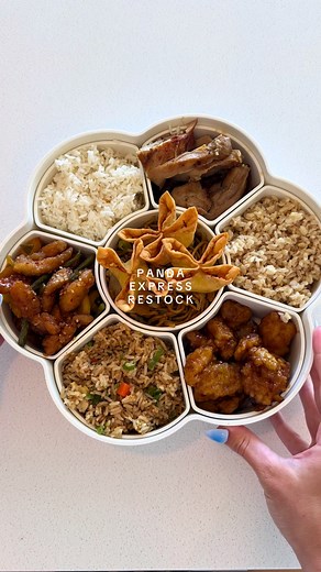 Organized Panda Express Restocking ASMR