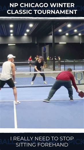 I made it work for these, but it's not a winning strategy long-term. #pickleball #crbn #byltforlife