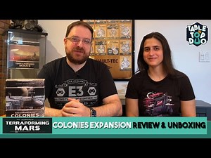 Terraforming Mars Colonies Expansion Review & Unboxing