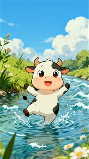 sapi lucu #cute #funny #viral #fyp #animation