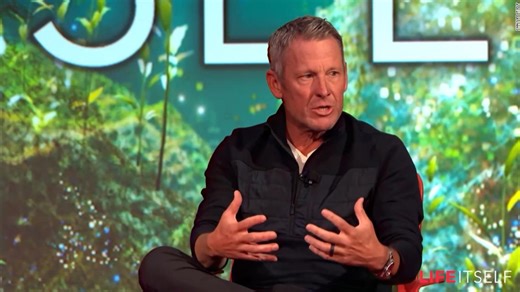 Lance Armstrong reflects on reinvention