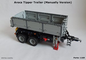 LEGO MOC-33066 Arocs (42043) Tipper Trailer Manually Version (Technic 2019)