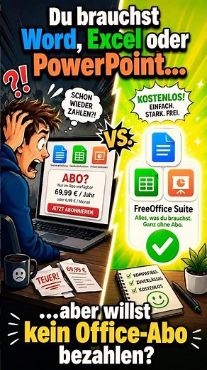 Word & Excel kostenlos nutzen? Diese Alternative reicht oft aus!