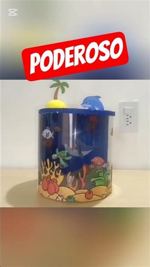 maqueta del ecosistema acuático en 3D