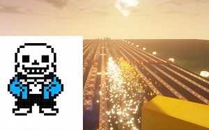 undertale传说之下【狂妄之人】sans决战Megalovania