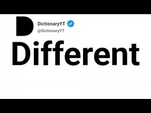 Different Synonyms | Thesaurus | Similar Words