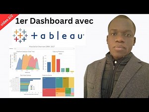J'apprends Tableau Desktop : Création de mon premier Dashboard et de ma première Story | Video 2/2