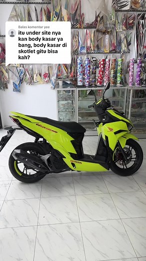 Panduan Pemasangan Skotlet Body Kasar Vario