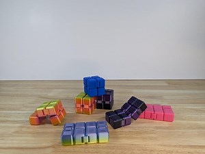 Fidget Infinity Cube 3D Printed Fidget Toy - Etsy Australia