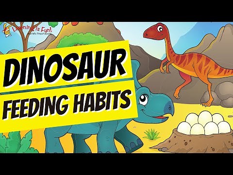 Dinosaur Feeding Habits | How did Dinosaurs Eat? | Science Facts | Trivia Time | Kids