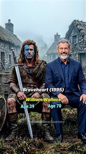 Braveheart (1995) : Cast Then vs Now
