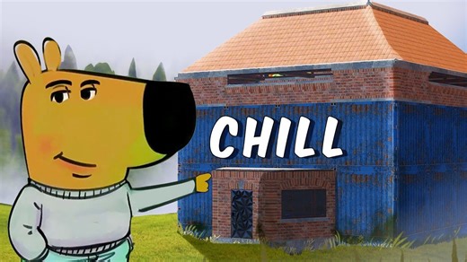 Rust: 休闲双人2X2核心大空间环绕型基地建筑设计教学