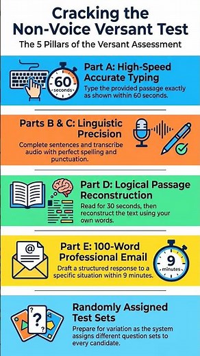 Crack the Non-Voice Versant Test in 15 Seconds 🔥 Full Pattern Explained! #concentrix #versanttest