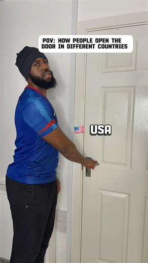 How Do you Open The Door in Your Country #reaction #comedy #relatable