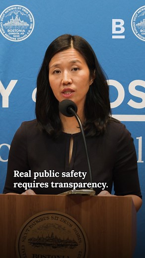 85K views · 2.2K reactions | All Boston Police Department (Official) patrol officers will now wear their names as part of their uniform. It’s one part of a new contract agreement with the Boston Police Patrolmen’s Association that prioritizes public safety, community trust, and officer wellbeing. #Boston #Police #publicsafety #BostonPolice #BPD #BPPA | Mayor Michelle Wu 吳弭 | Facebook