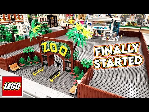 We Finally Started Working on the Zoo!!