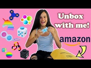 Unboxing Amazon Fidget package | POP IT Fidgets toys!