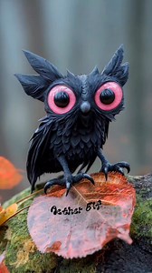 Crawmacgaw #bird #scifi #alien #cute #raven #crow #aliencreature | Aether Elf