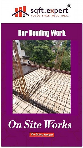 BAR BENDING Techniques | Construction Site Real Work | SQFT.EXPERT