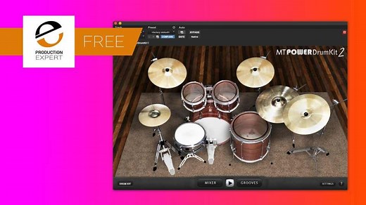 Free Plug-in - MT Power DrumKit 2 From Manda Audio | Production Expert