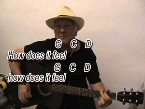 LIKE A ROLLING STONE (Bob Dylan) Lyrics With Chords On-Screen