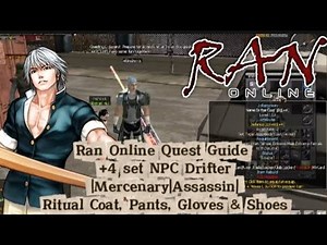 Ran Online Quest Guide +4 NPC set