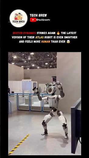 The latest Atlas Humanoid Robot by Boston Dynamics is incredible 😲 it can dance!