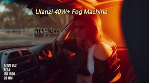 How do we use the Ulanzi 40W light and fog machine to create a wonderful portait? #ulanzi #ulanzi40W #fogmachine #portrait #portraitphotography #lightingsetup #phototrick #photography #coblight