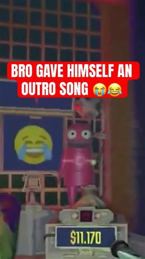 BRO GAVE HIMSELF AN OUTRO SONG... 💀😂