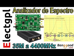 Analizador de Espectro - LTDZ 35 a 4400 MHz con Tracking Generator | Mixer de RF? | Banggood
