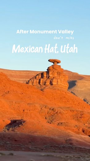 24K views · 551 reactions | The tiny town of Mexican Hat, Utah sits...