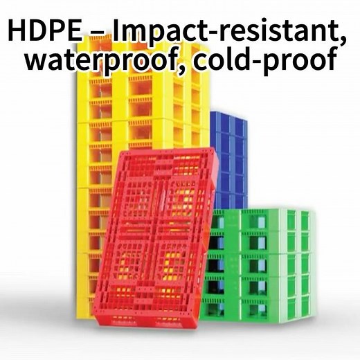 Plastic Pallets Explained: HDPE, PP, PET & PVC #factorydirect #machine #pondpump