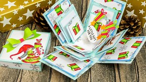 Simply lift the lid and let your recipients burst with excitement with our NEW Festive Exploding Boxes! 🥳 Shop the ultimate collection and choose from 3 different kits, featuring a Contemporary Box, a Cute Box & a Vintage Box! 🤩 You can't go wrong 😁 SHOP NOW 👉 https://tinyurl.com/3549zpum | Hunkydory Crafts