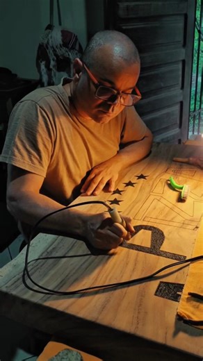 🔥 And what if pyrography is your profession? #pyrography #art #handmade