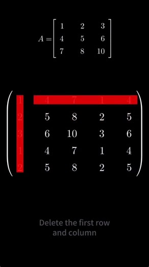 Matrix Questions in 30 Seconds 🔥 | JEE Maths Trick #shorts #jee #jeepreparation #maths #mathshorts