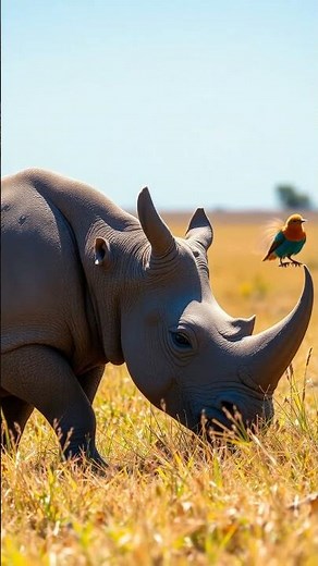 The Symbiotic Dilemma of the Oxpecker and Rhinoceros