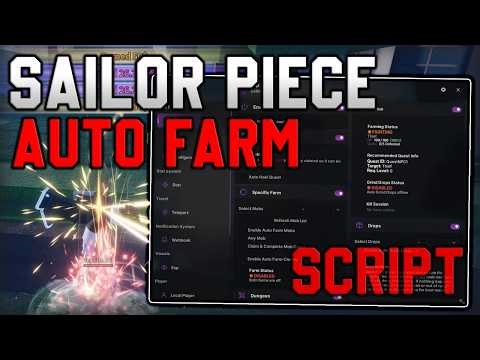 [⚔️Huge Update] Sailor Piece Script Auto Farm, Kill All, Dupe Items (Roblox 2026)
