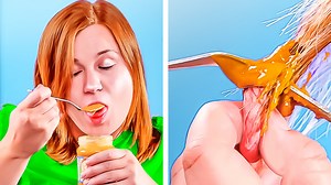 460K views · 57 reactions | ✂️ how to remove a bubble gum from hair and easy hairstyles: | You're Gorgeous | Facebook