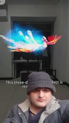 Homemade hologram | 3D hologram led fan projector