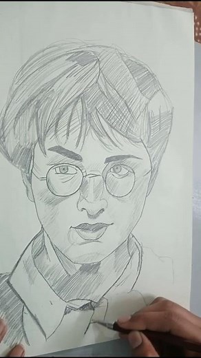 How to Drow Harry Potter ❤️|| Harry Potter || #harrypotter