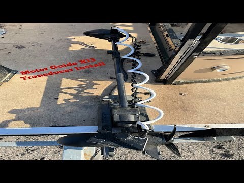 Motor Guide Xi3-Xi5- Transducer Install