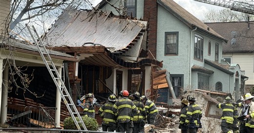 Firefighters investigating apparent house explosion on Lake Avenue