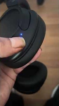 How to pair Sony WH-CH720N wireless headphones using Bluetooth.