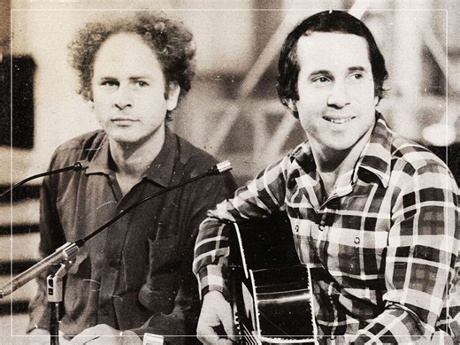 Why did Simon and Garfunkel split after their debut album?