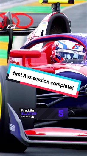 first session in Australia? completed it, mate 😎 #f3 #formula3 #ausgp #motorsport