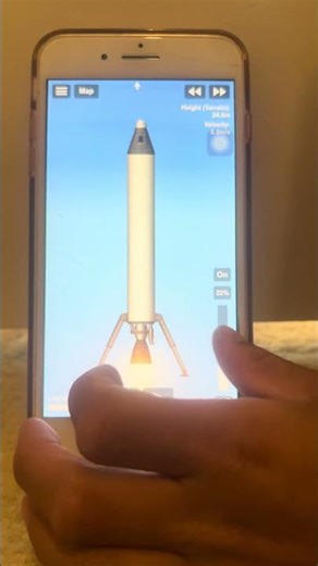 Sfs landing #smallcontentcreator #rocket #nasa