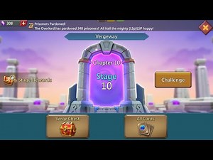 Lords mobile Vergeway chapter 10 stage 10